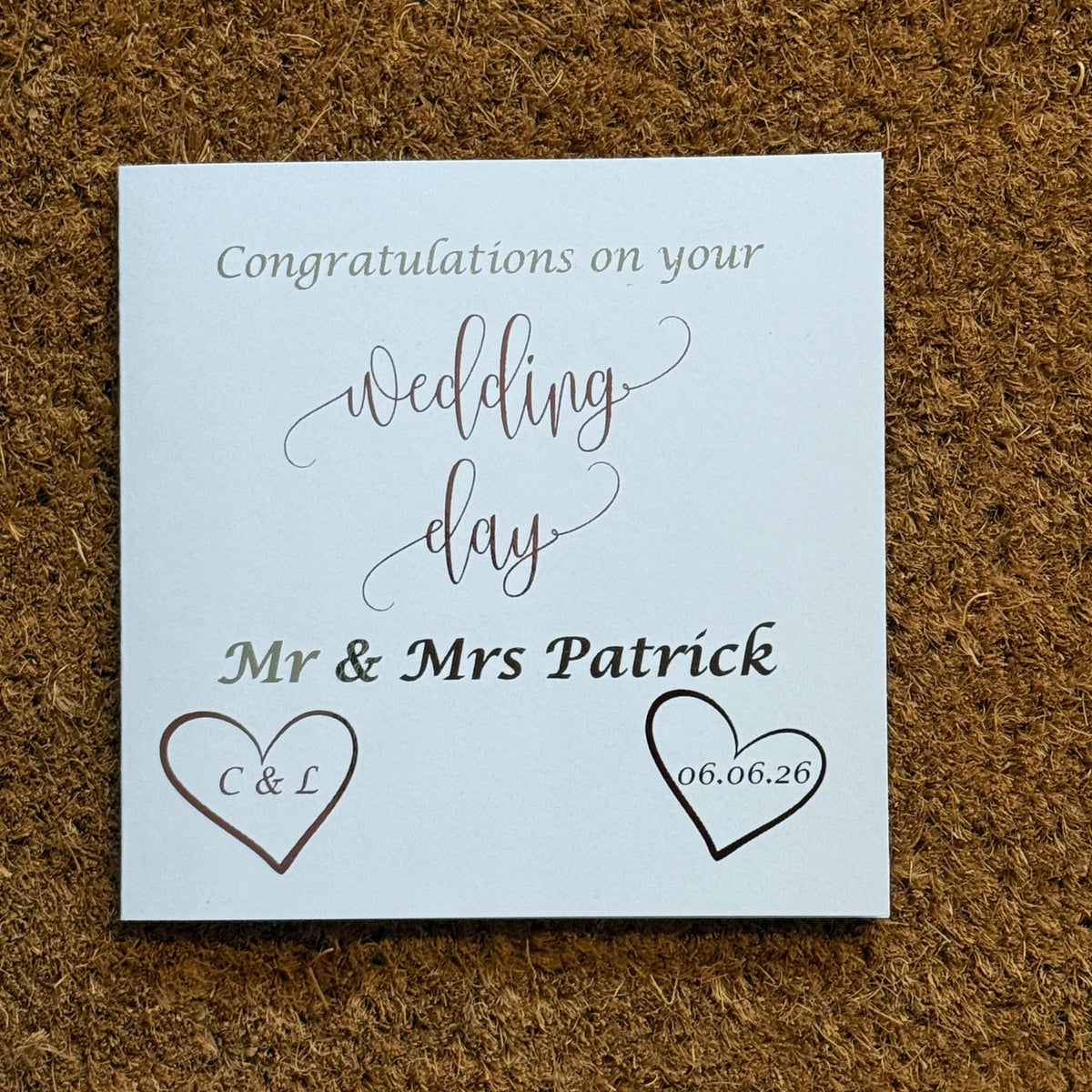 Wedding, Anniversary & Engagement Cards