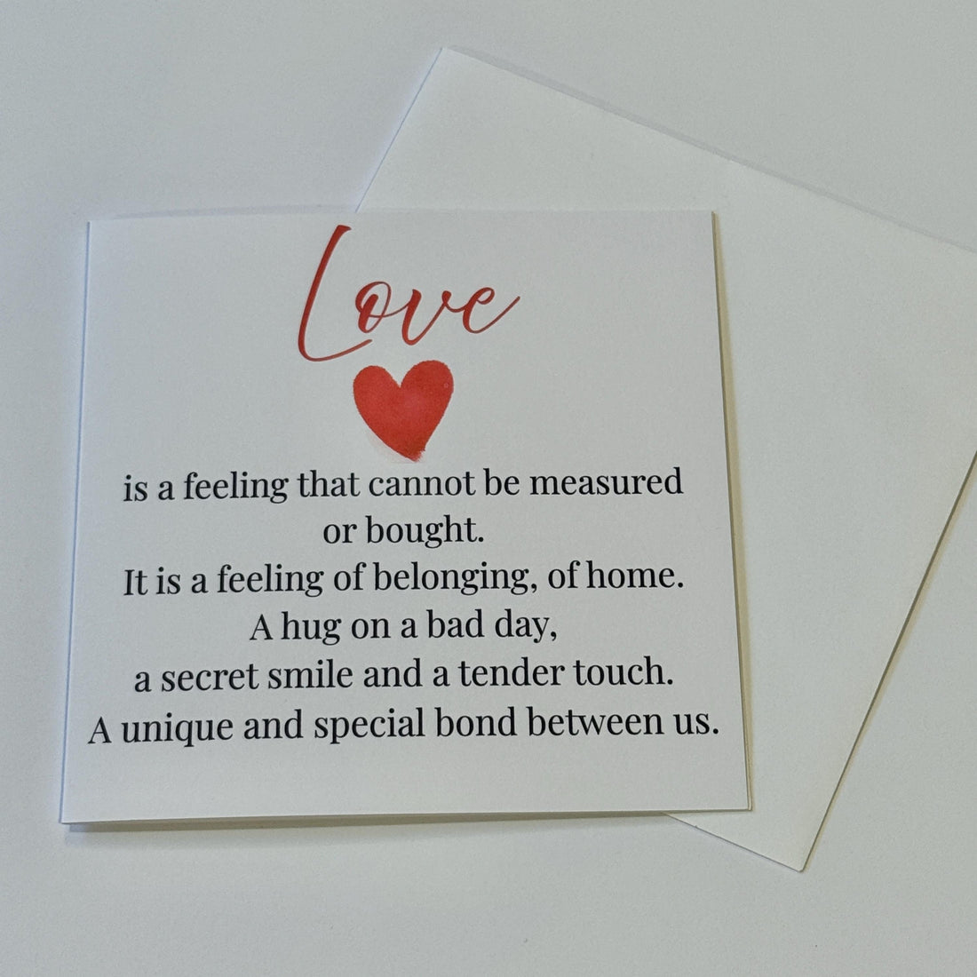 Love Definition Valentine's Card | Romantic Anniversary Gift