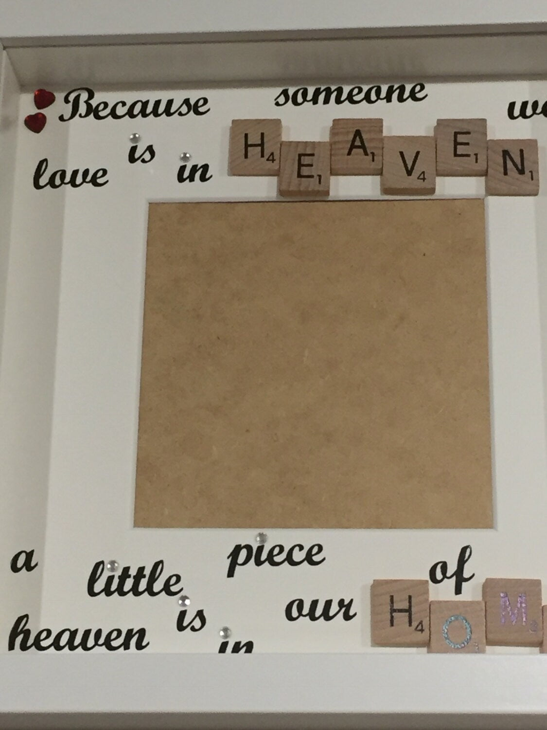 Someone we love is in Heaven - Memorial Photo Frame - In Memoriam