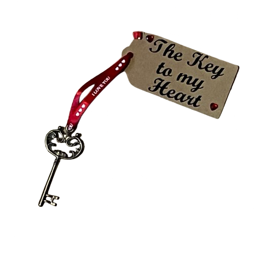 Key To My Heart - Beautiful Love Token - Perfect for Valentines or Anniversaries