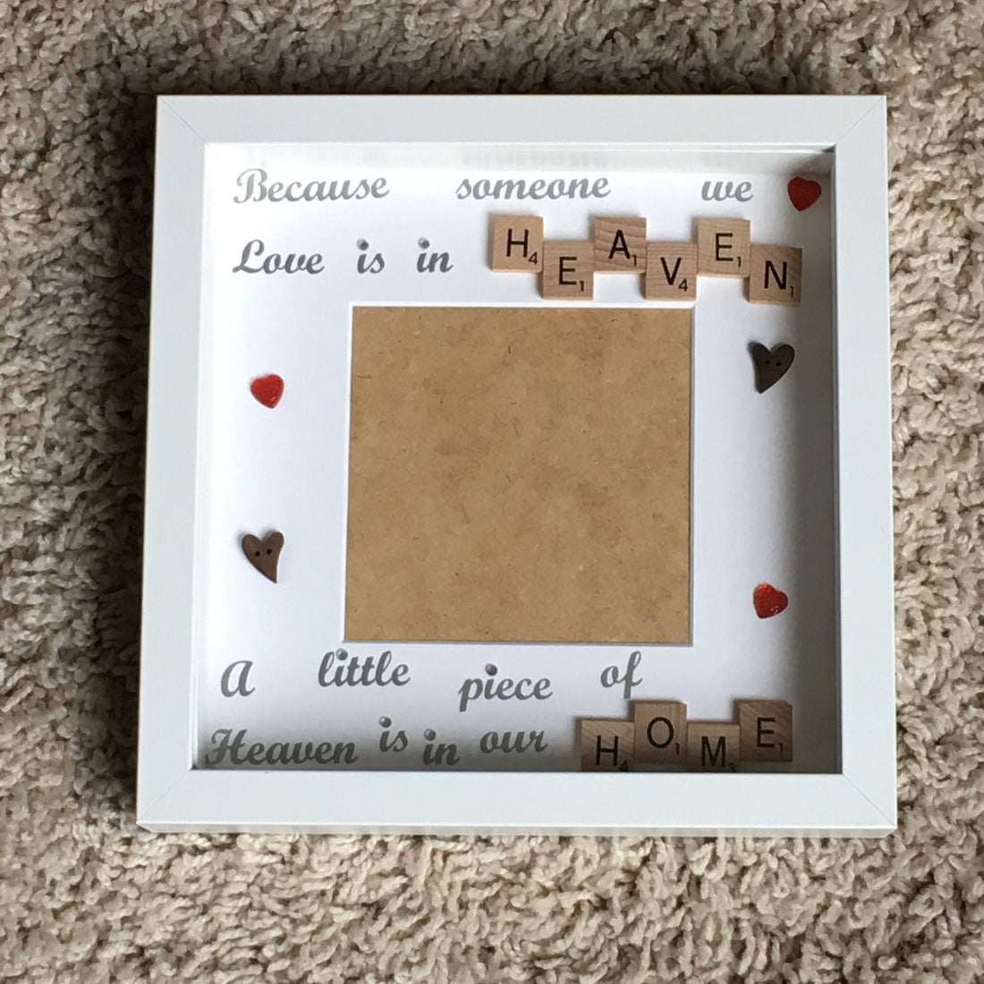 Someone we love is in Heaven - Memorial Photo Frame - In Memoriam