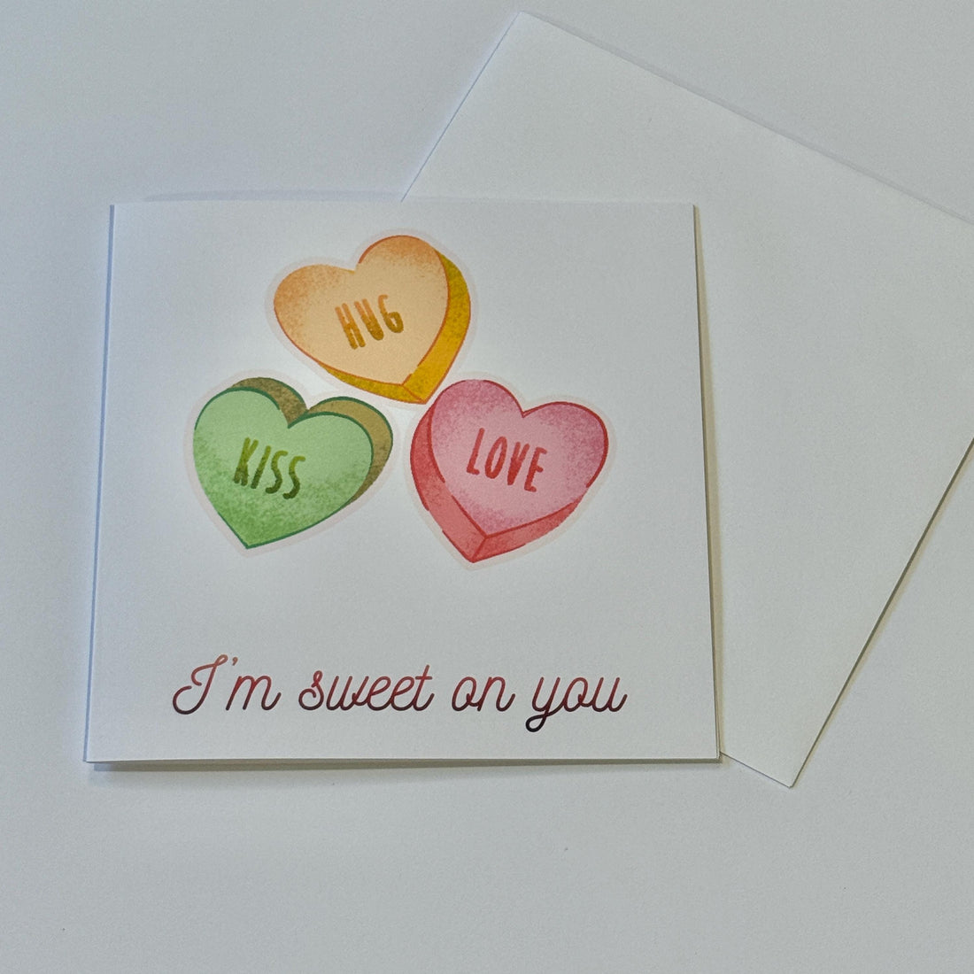 Sweet Heart Valentines Card | Playful Love Message, Anniversary