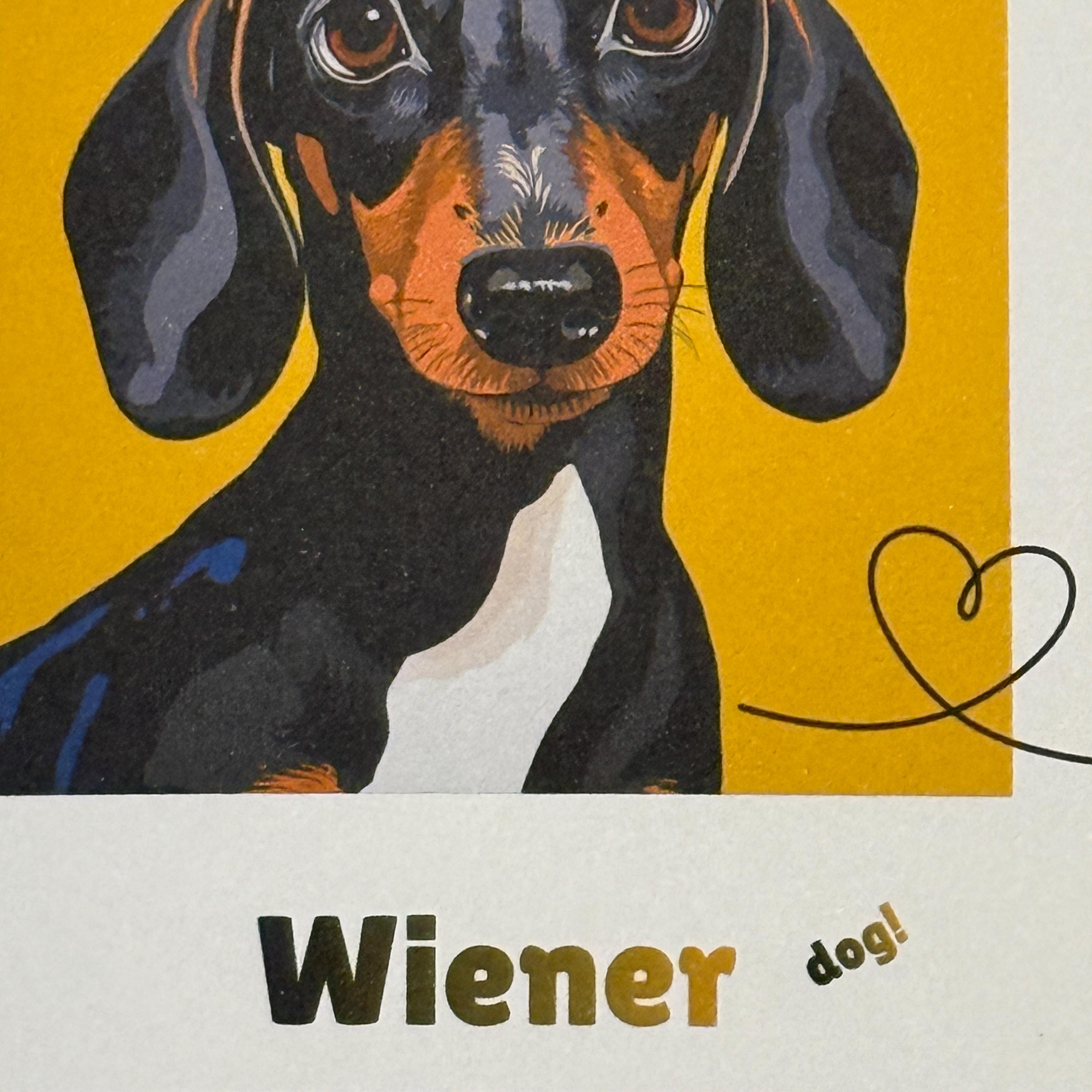 Funny Dachshund Valentines Card | Wiener Dog Love