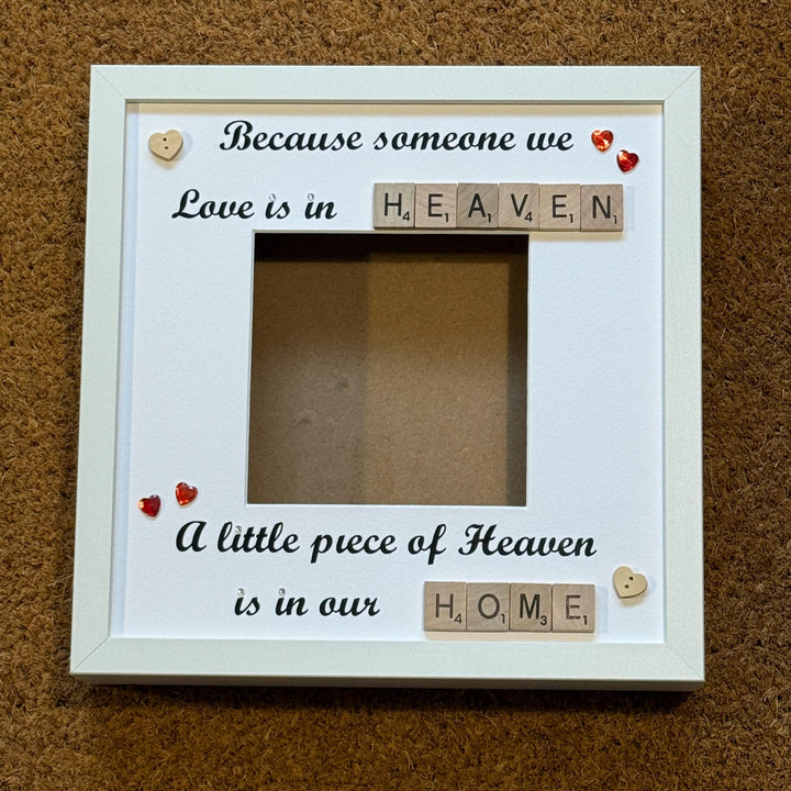 Someone we love is in Heaven - Memorial Photo Frame - In Memoriam