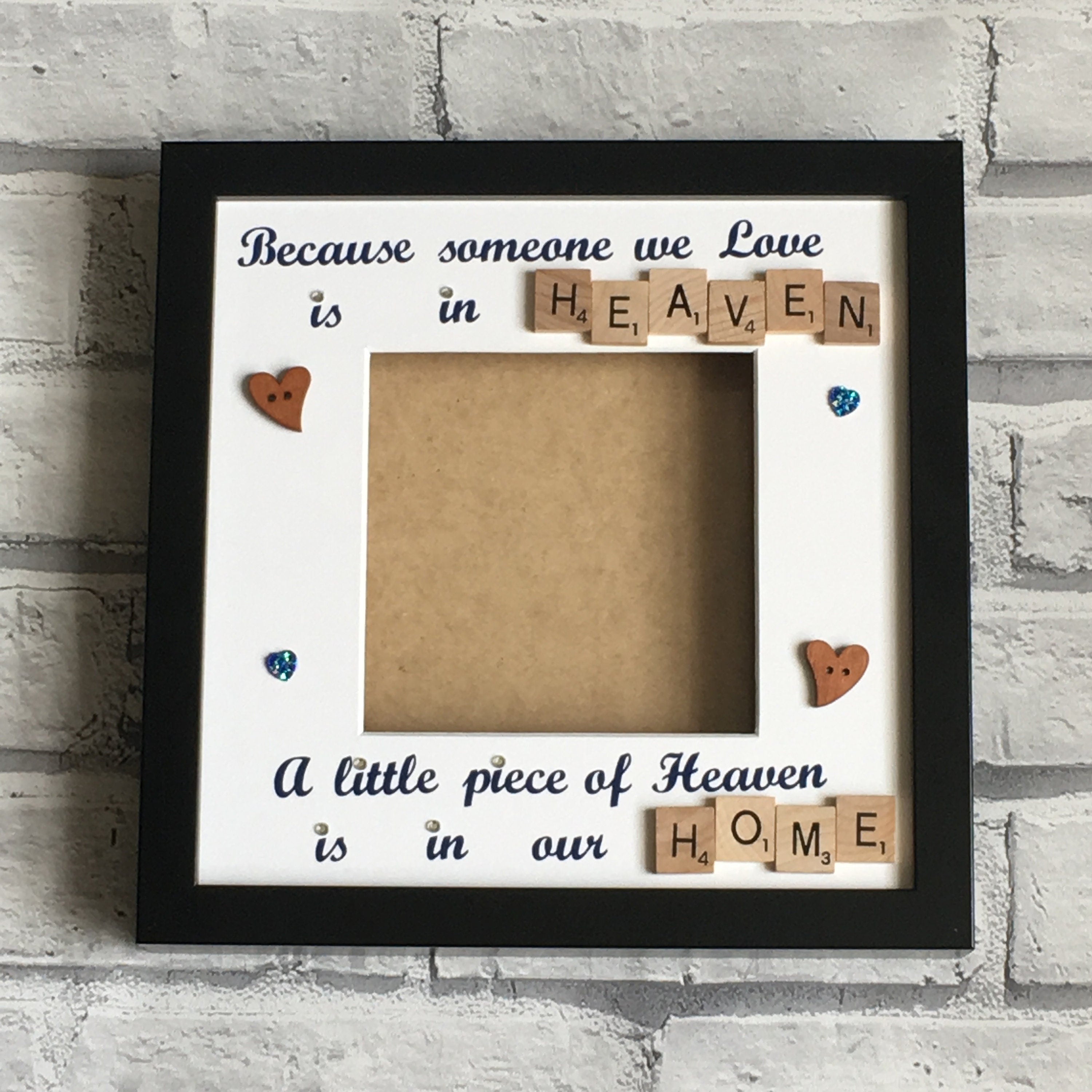 Someone we love is in Heaven - Memorial Photo Frame - In Memoriam