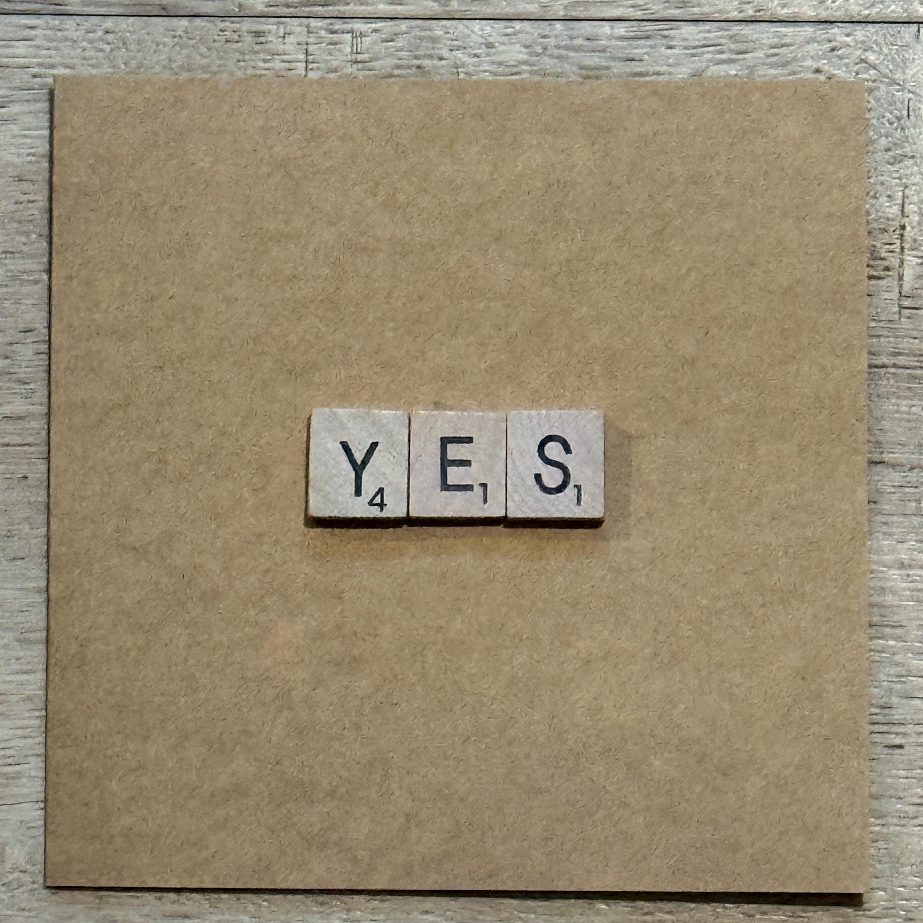 Funny - Blunt Acceptance - Invitation - Proposal - With Regret Tile Card, 6x6".