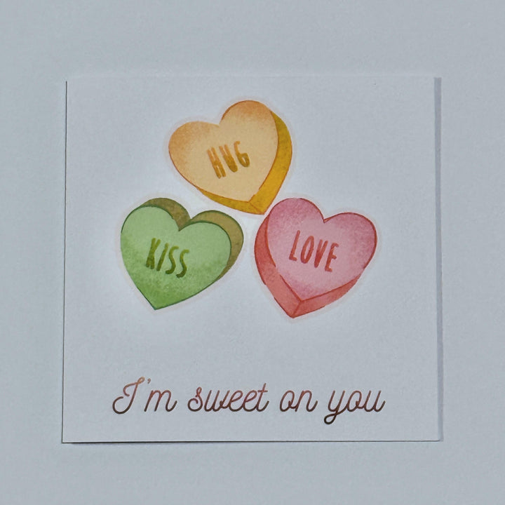 Sweet Heart Valentines Card | Playful Love Message, Anniversary