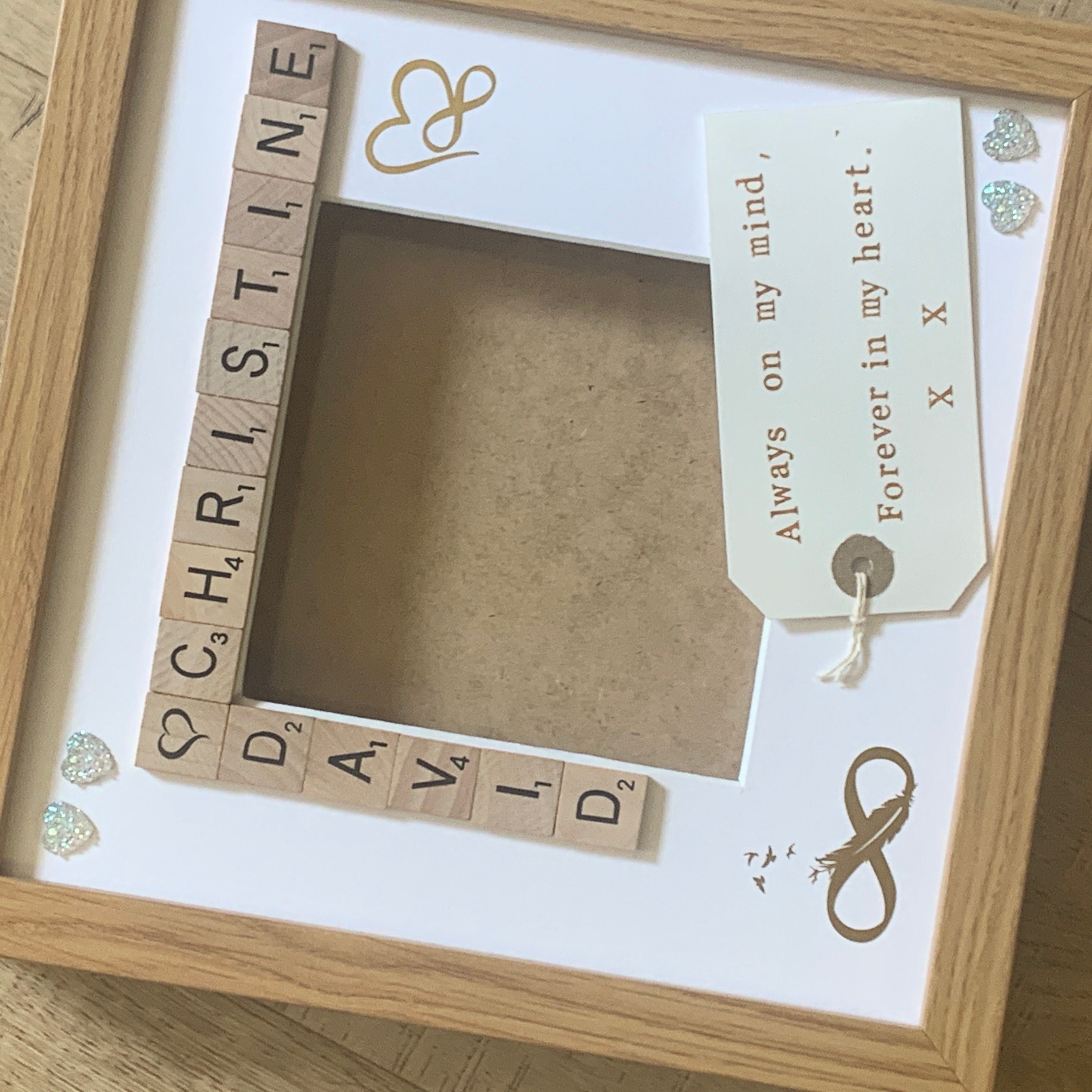 Memorial Bereavement Personalised Frame | Memorial Photo Memory Frame