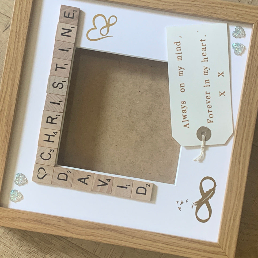 Memorial Bereavement Personalised Frame | Memorial Photo Memory Frame