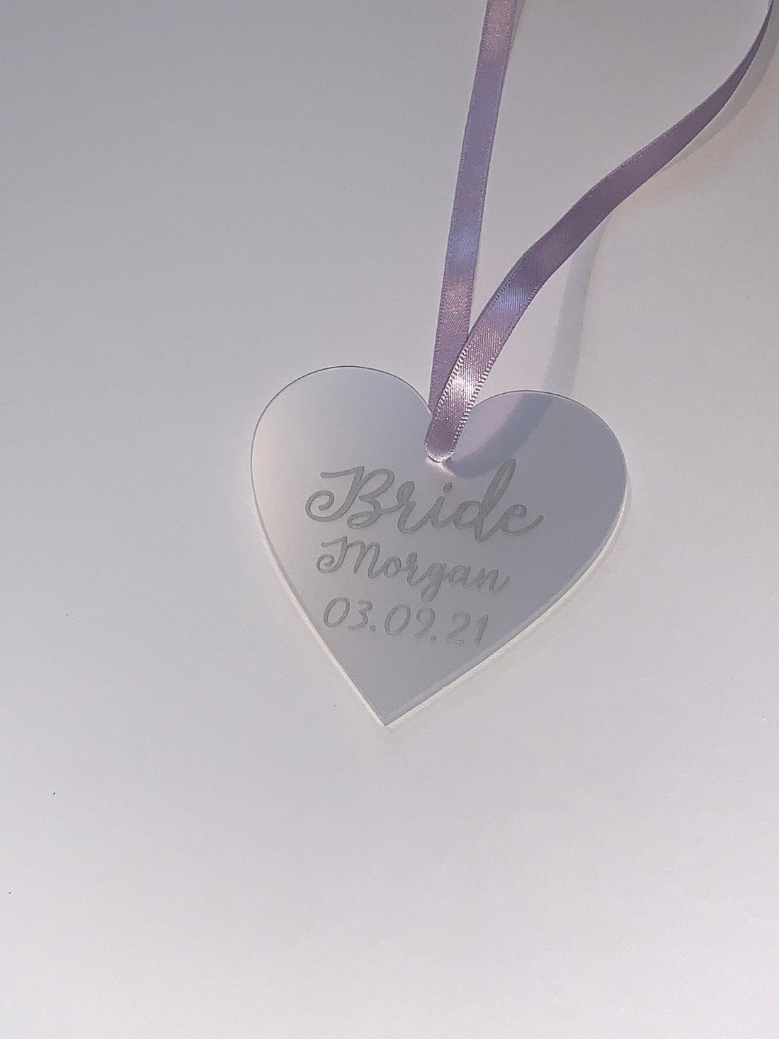 Satin Wedding Dress Hanger and Wooden Bridesmaids Hanger Set | Personalised