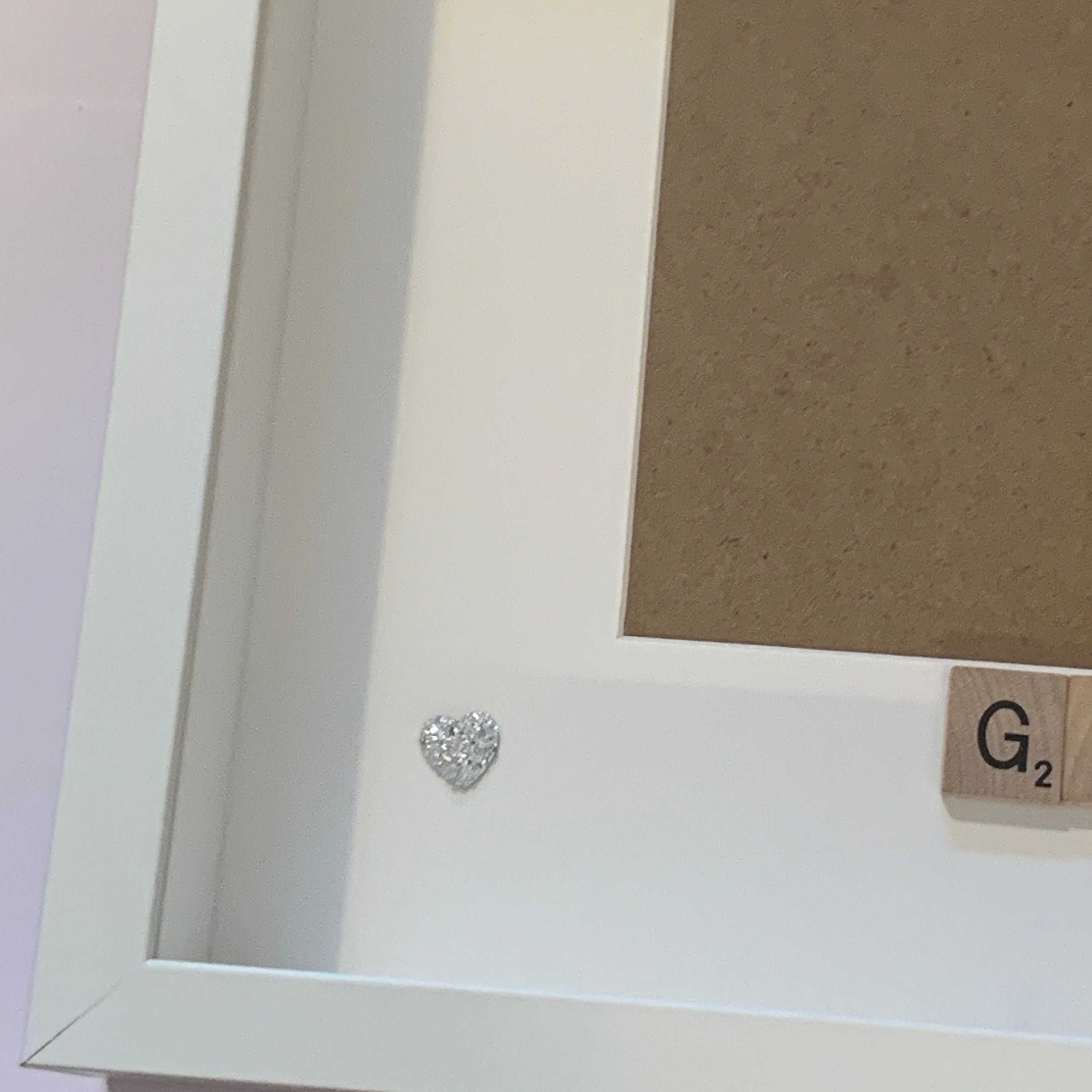 Mummy's Girls Scrabble Art Photo Frame - Personalised with Name