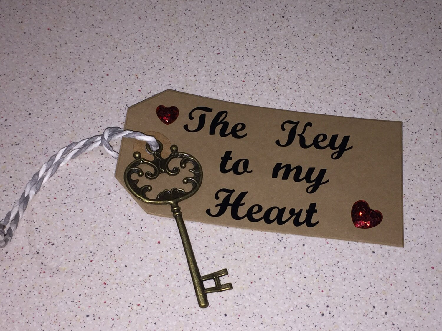 Key To My Heart - Beautiful Love Token - Perfect for Valentines or Anniversaries