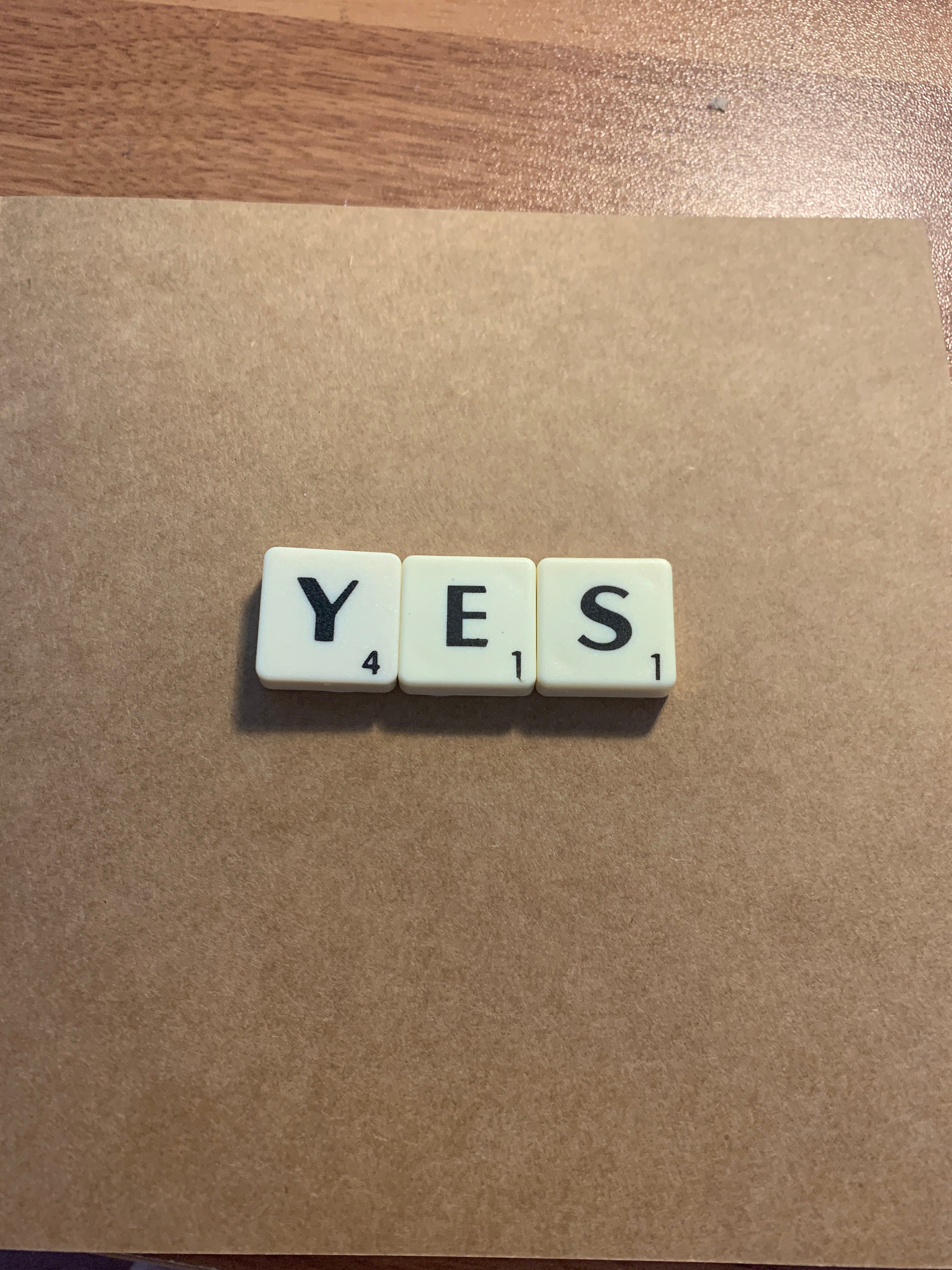 Funny - Blunt Acceptance - Invitation - Proposal - With Regret Tile Card, 6x6".