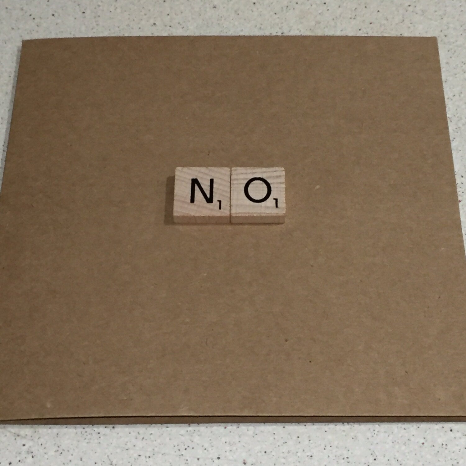 Funny - Blunt Acceptance - Invitation - Proposal - With Regret Tile Card, 6x6".
