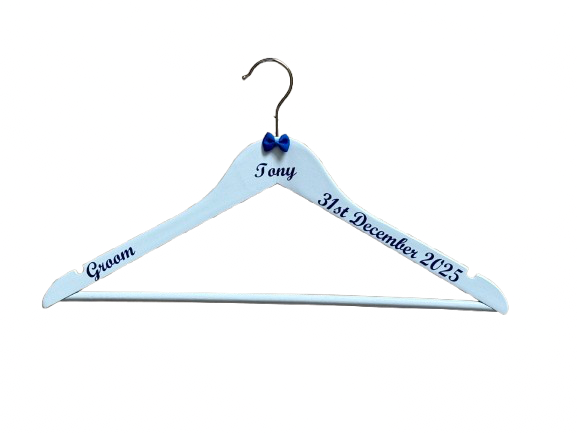 Groom, Best Man, or Groomsman Hanger - Personalised