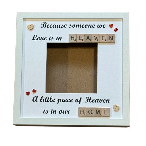 Someone we love is in Heaven - Memorial Photo Frame - In Memoriam