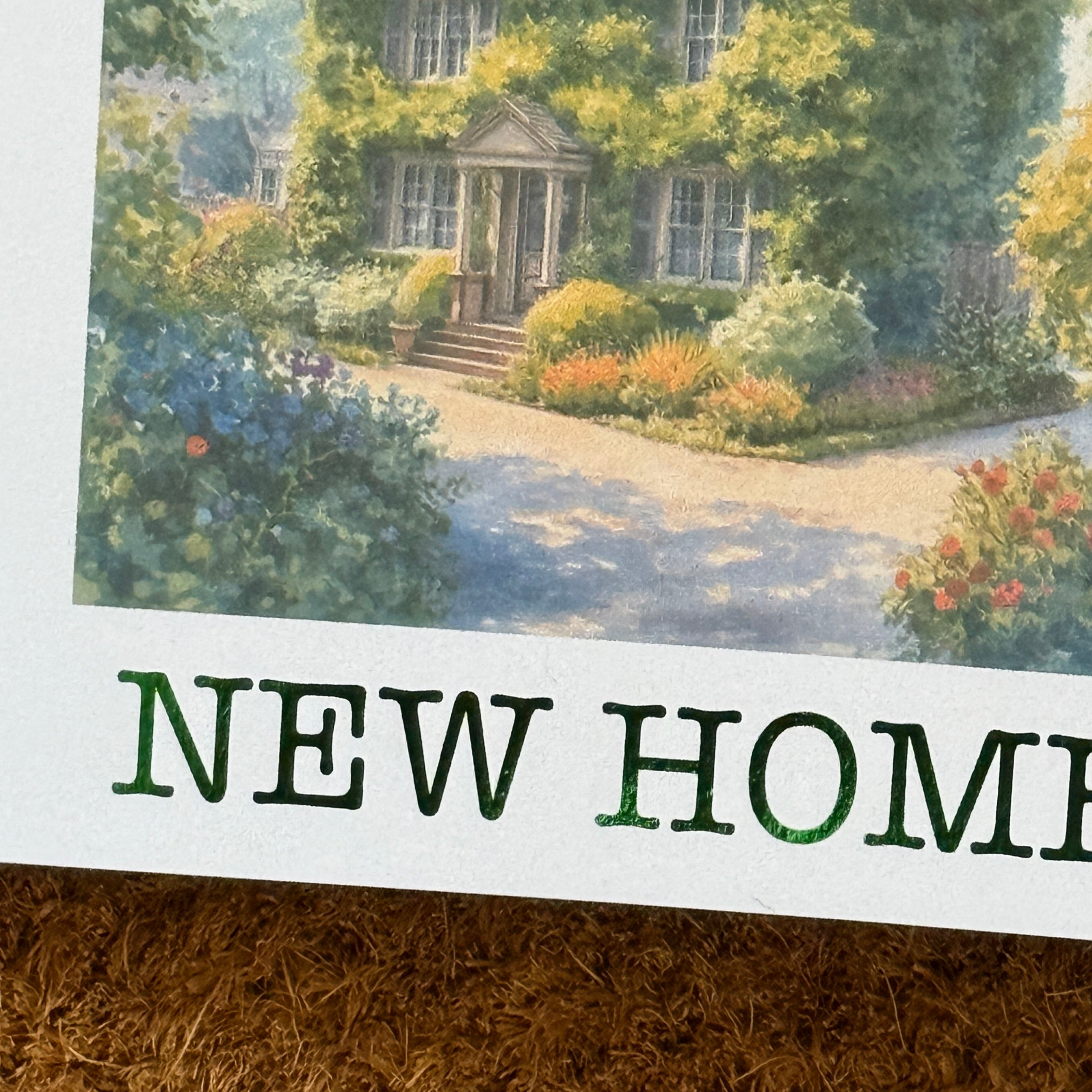 New Home Personalised Card | Congratulations On Your New House | Watercolour Housewarming Card | Moving Home | First Home