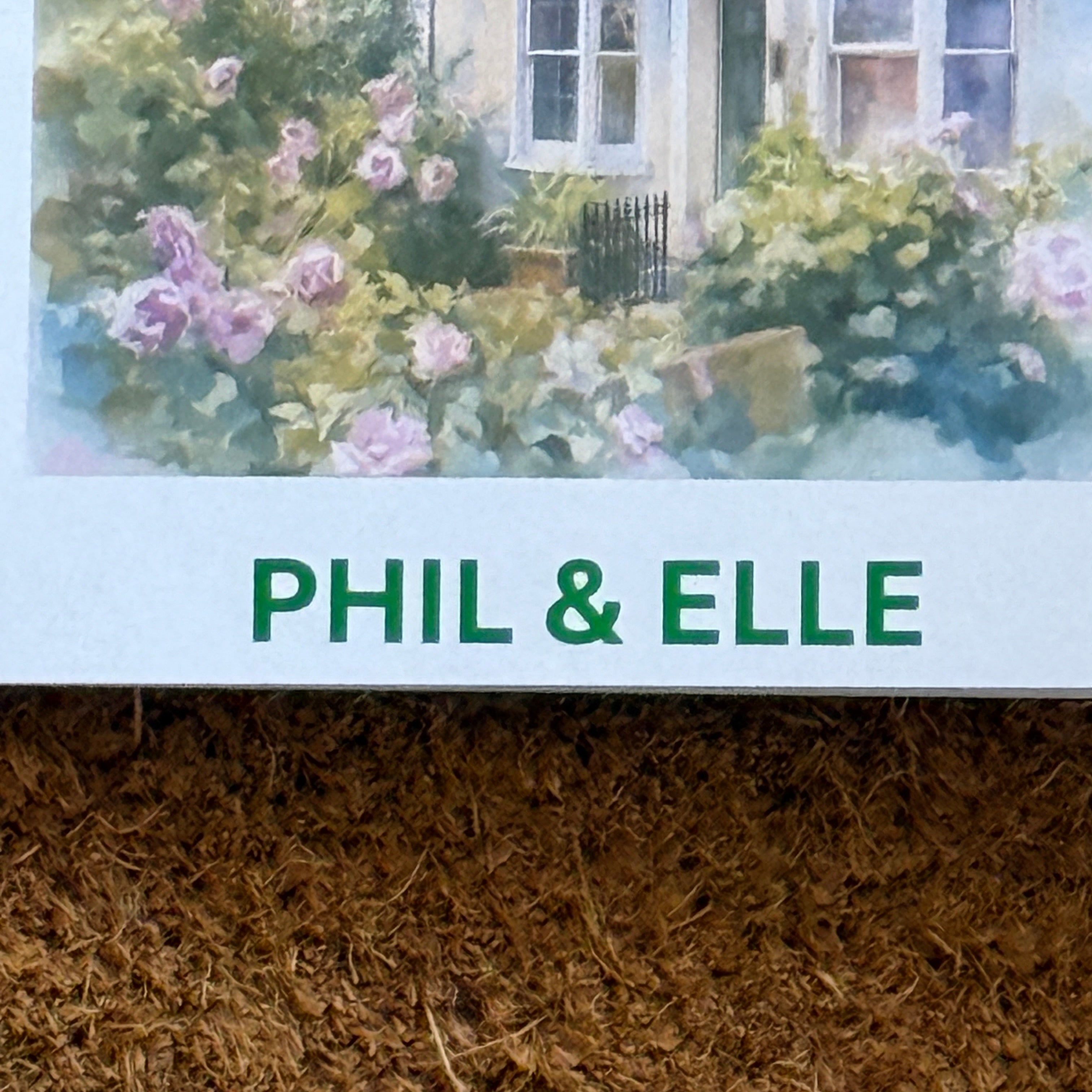 New Home Personalised Card | Congratulations On Your New Home | Watercolour Housewarming Card | Moving Home | First Home