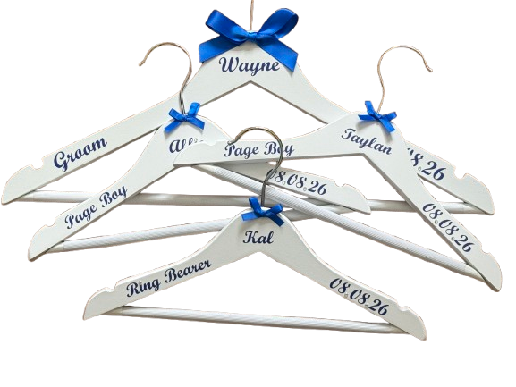 Groom, Best Man, or Groomsman Hanger - Personalised