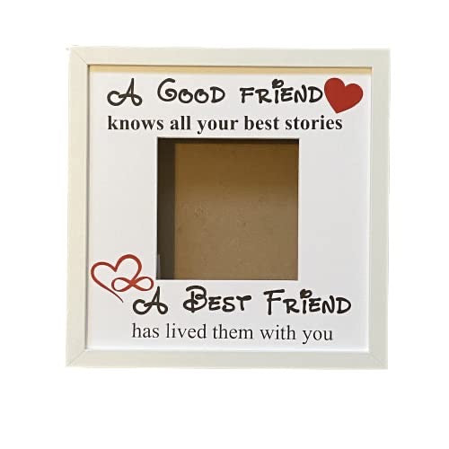 Best Friend Memories Deep Photo Box Frame. Perfect gift for that special friend.