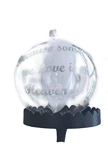 Someone In Heaven Memory Bauble - Remembrance Christmas Tree Decoration