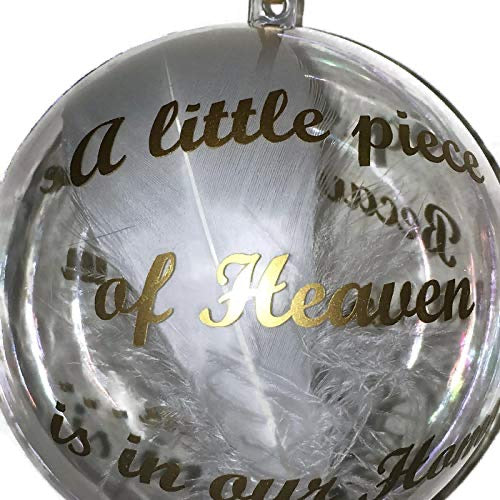 Someone In Heaven Memory Bauble - Remembrance Christmas Tree Decoration