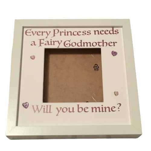 Fairy Godmother Proposal Frame - Godmother Christening Gift