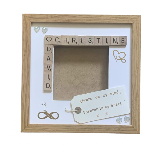 Memorial Bereavement Personalised Frame | Memorial Photo Memory Frame