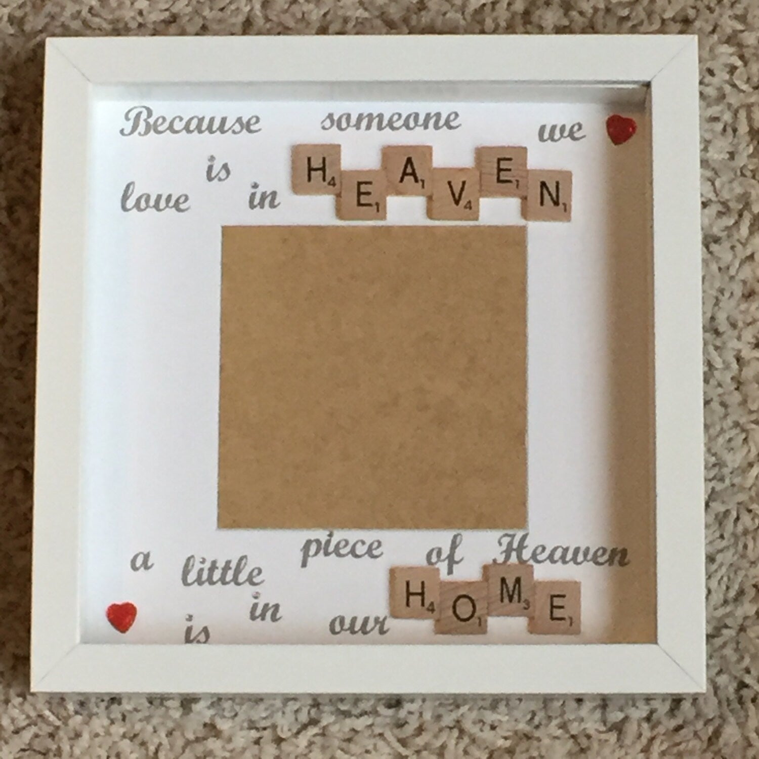 Someone we love is in Heaven - Memorial Photo Frame - In Memoriam