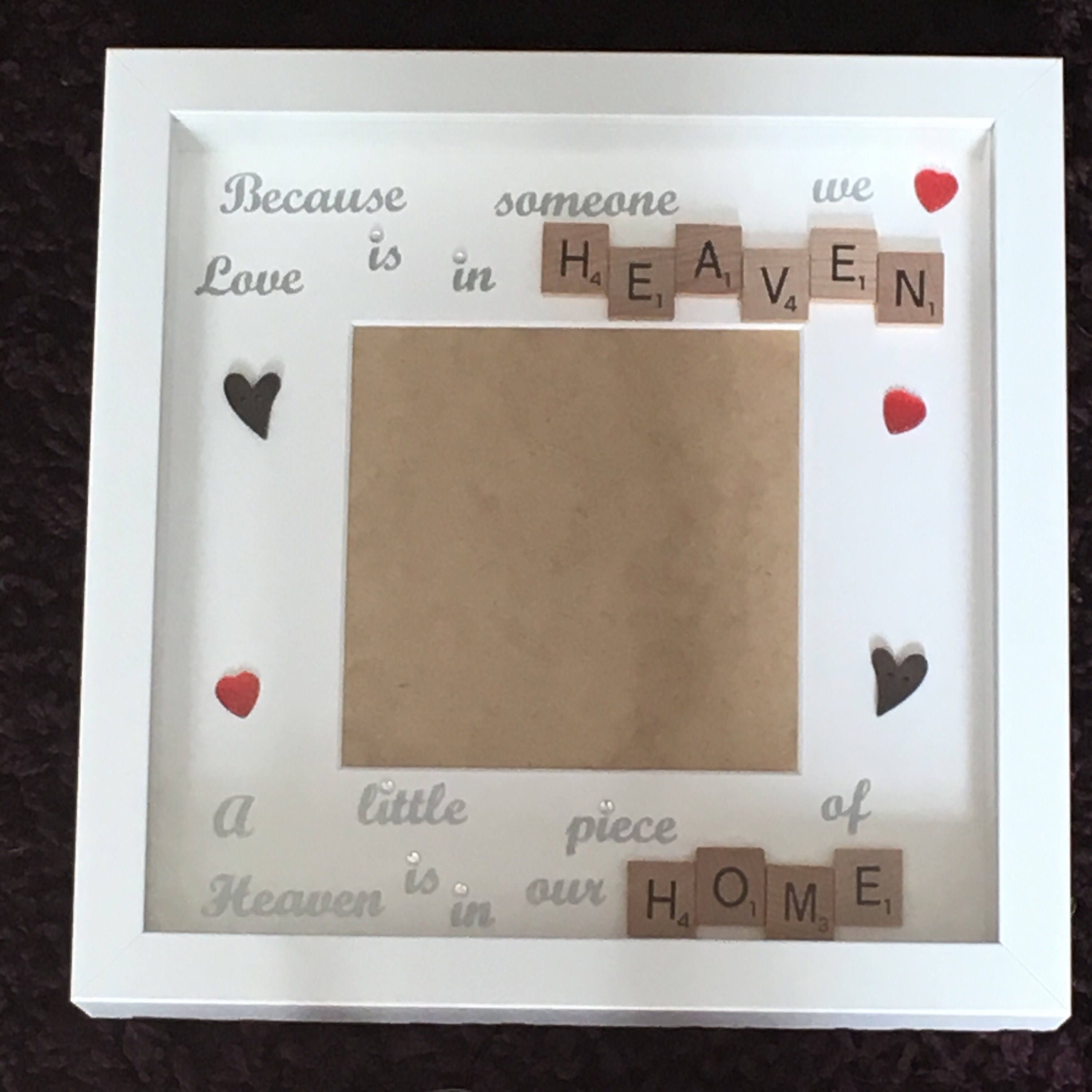 Someone we love is in Heaven - Memorial Photo Frame - In Memoriam