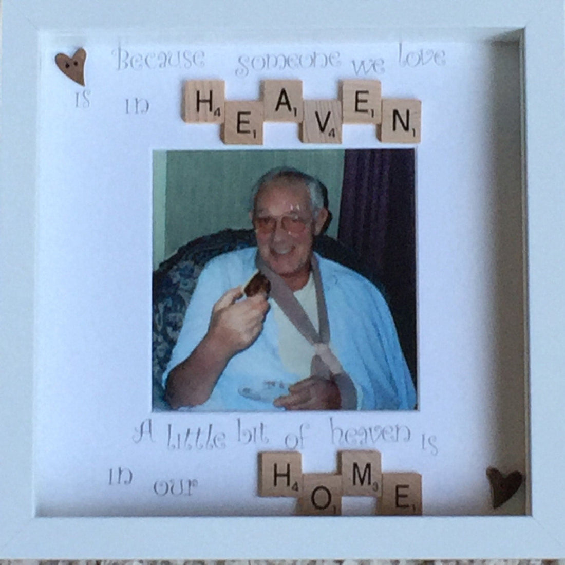 Someone we love is in Heaven - Memorial Photo Frame - In Memoriam