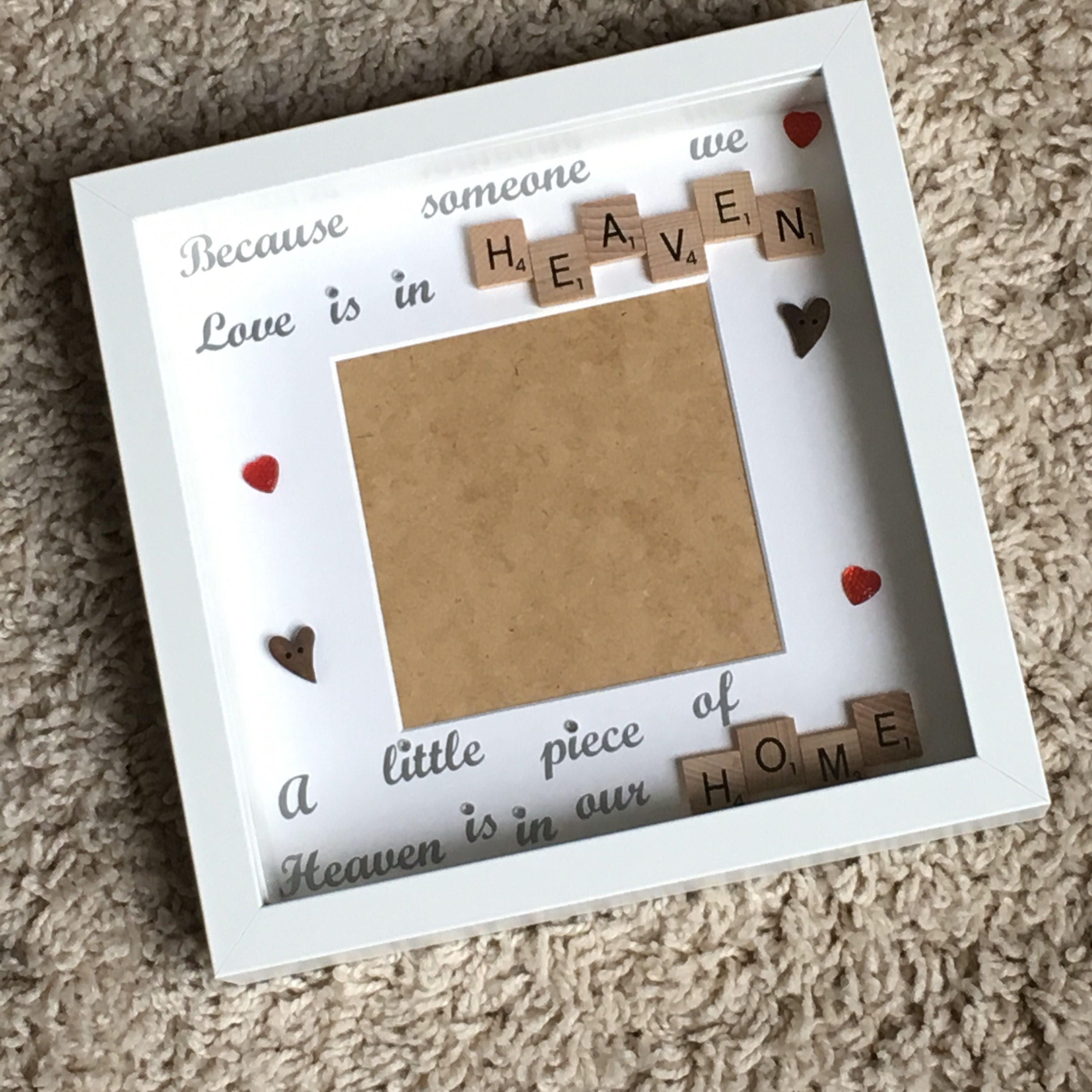 Someone we love is in Heaven - Memorial Photo Frame - In Memoriam