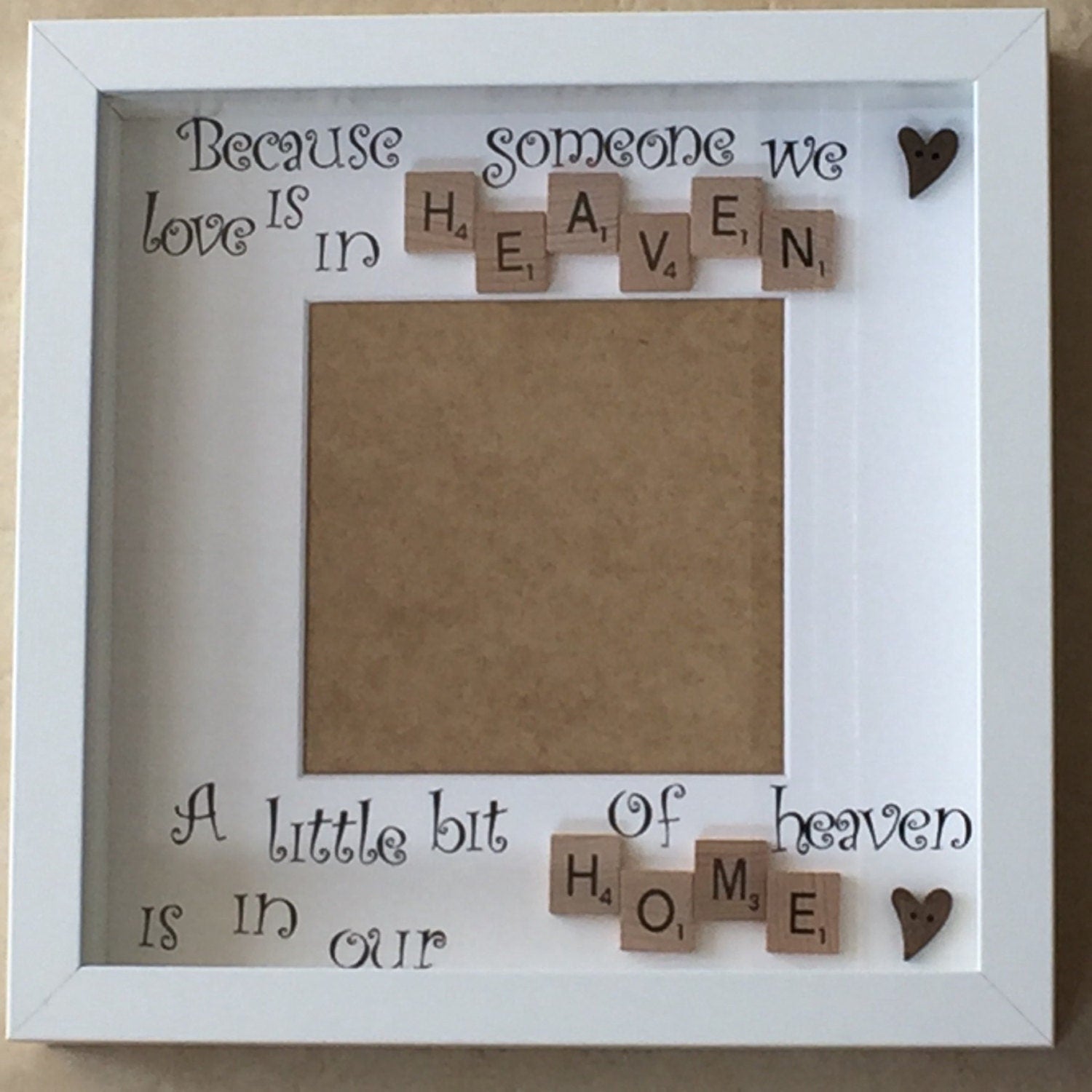 Someone we love is in Heaven - Memorial Photo Frame - In Memoriam