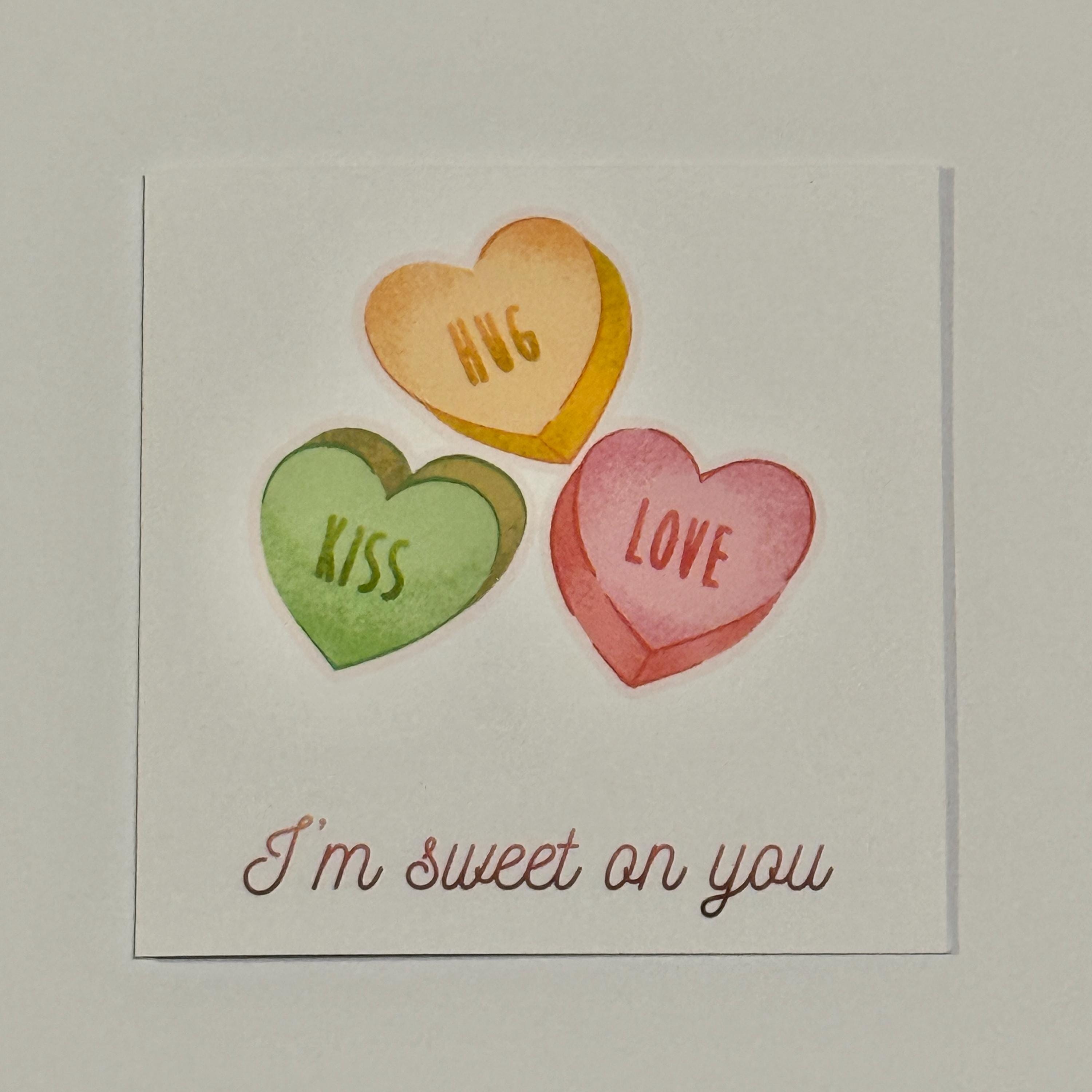 Sweet Heart Valentines Card | Playful Love Message, Anniversary