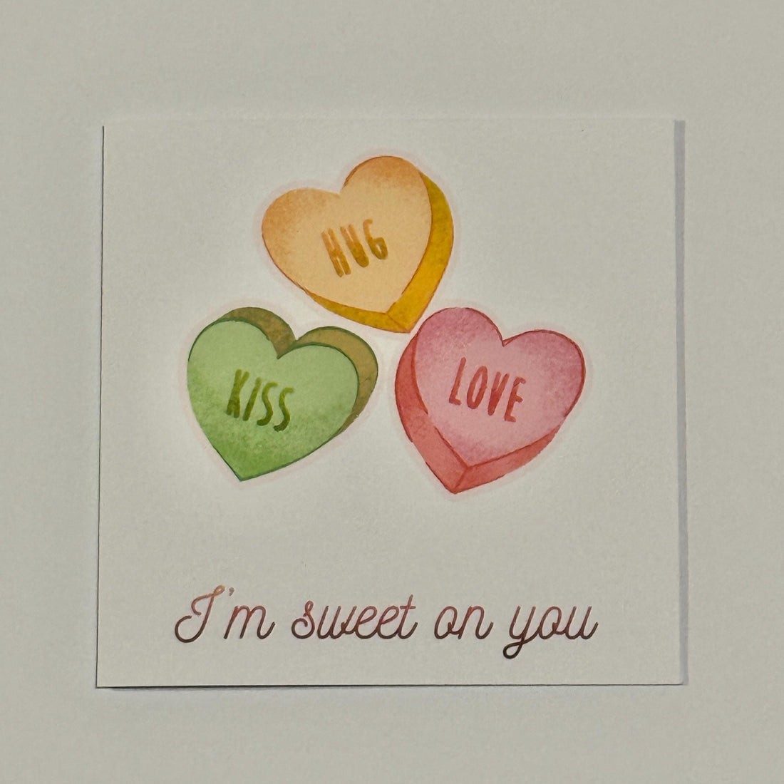 Sweet Heart Valentines Card | Playful Love Message, Anniversary