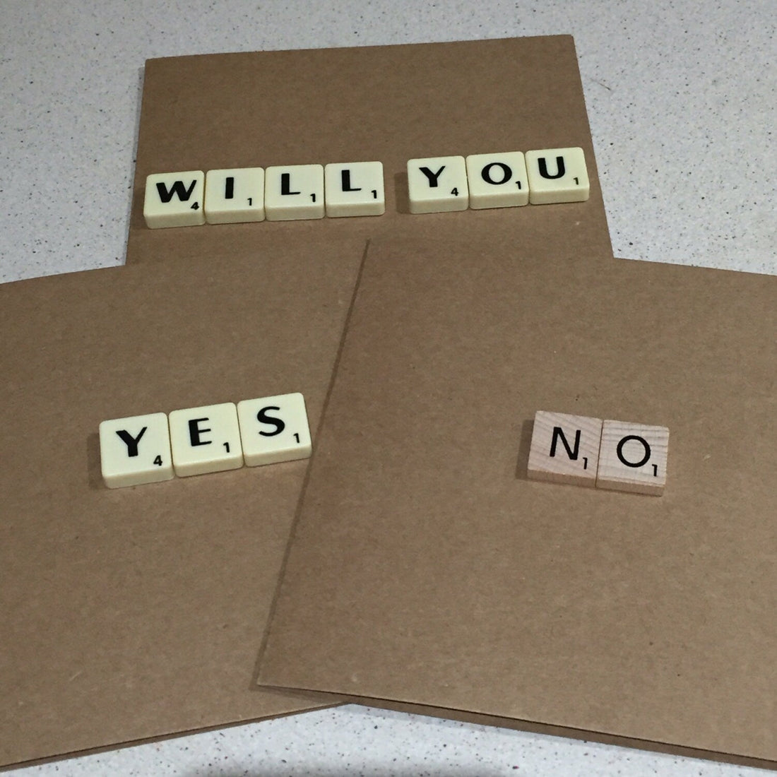 Funny - Blunt Acceptance - Invitation - Proposal - With Regret Tile Card, 6x6".